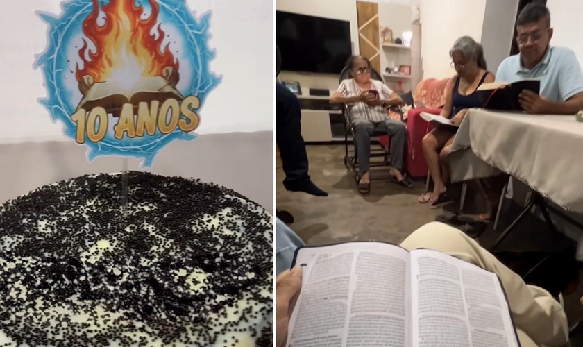 A festa na casa da família. (Foto: Reprodução/Instagram/Geo Sobreira)