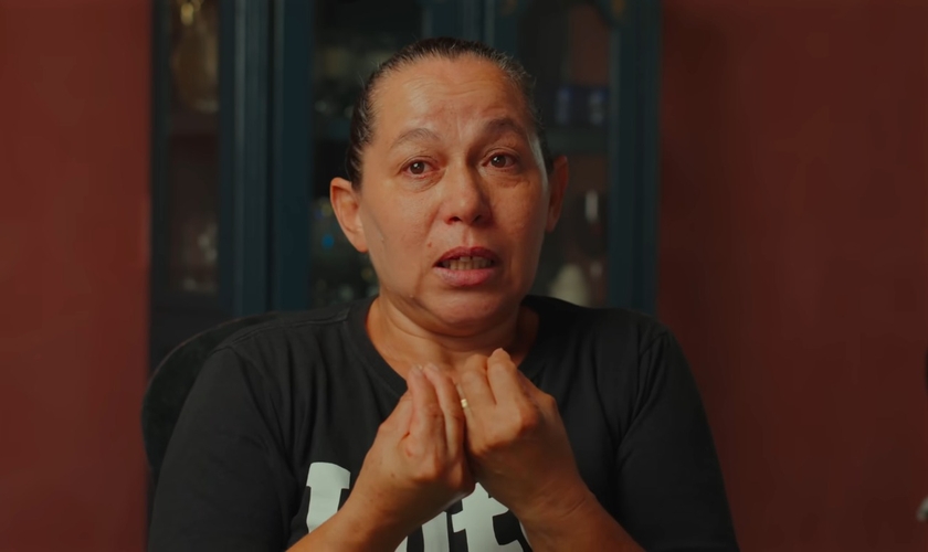 Maria Margarida Pereira foi resgatada por Jesus. (Foto: Reprodução/YouTube/Poder de Deus).