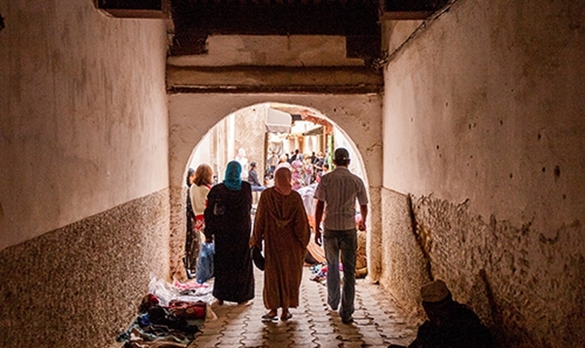 Cristãos vivem em silêncio no Marrocos. (Foto: Open Doors)