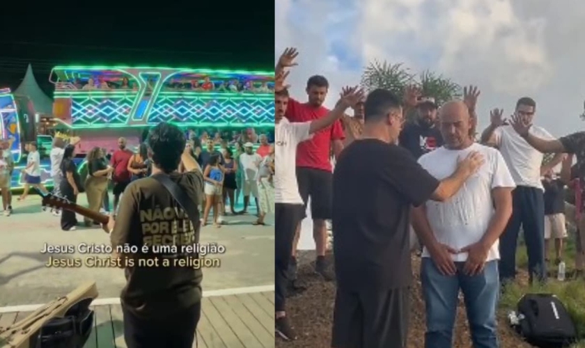 Marcelo foi impactado e decidiu se reconciliar com Deus. (Foto: Reprodução/Instagram/Allan Machado).