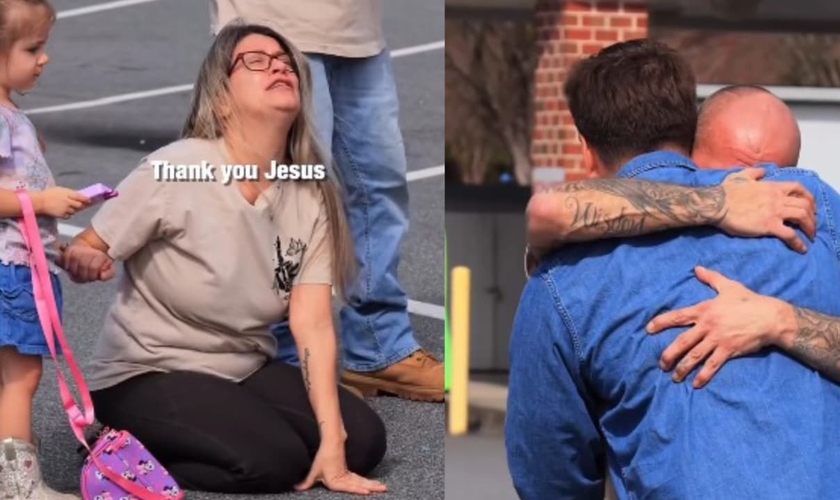 Danny e Kassie louvaram a Deus pela provisão. (Foto: Reprodução/Instagram/Jimmy Darts).