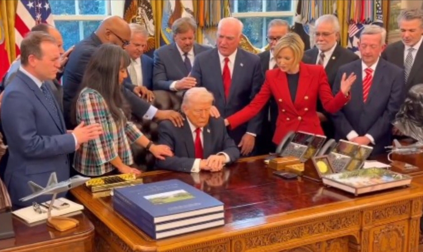 Pastores oraram por Donald Trump em meio a guerra contra o Irã. (Foto: Reprodução/Instagram/Greg Laurie).