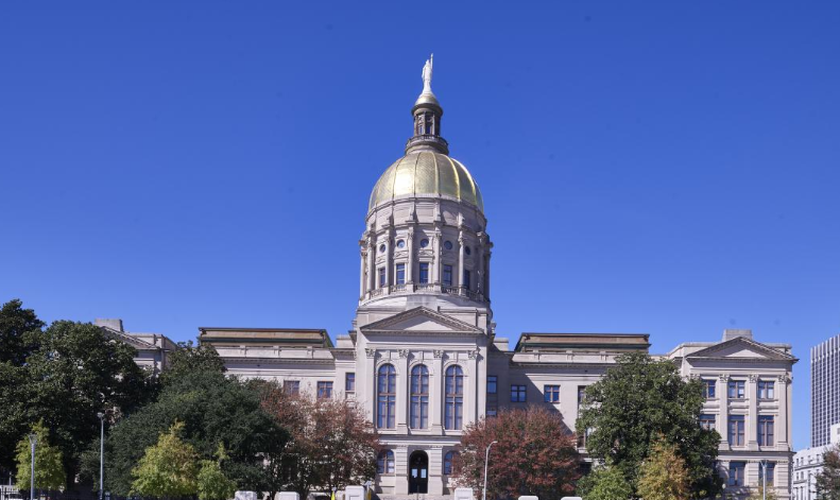 Capitólio da Geórgia, em Atlanta. (Foto: Library of Congress)