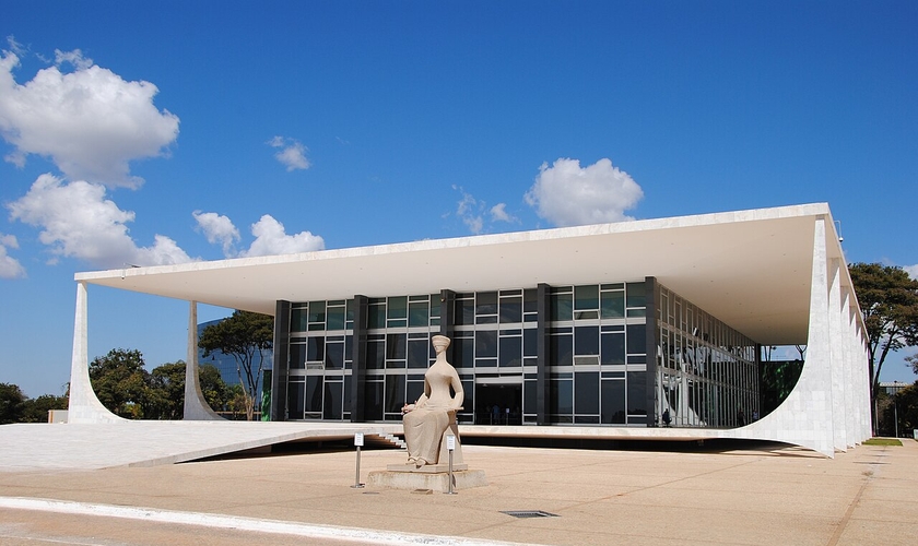 Sede do Supremo Tribunal Federal em Brasília. (Foto: Wikipedia)