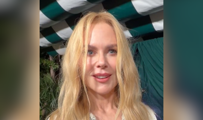 A atriz Nicole Kidman em entrevista à Variety. (captura de tela/X/ Variety)
