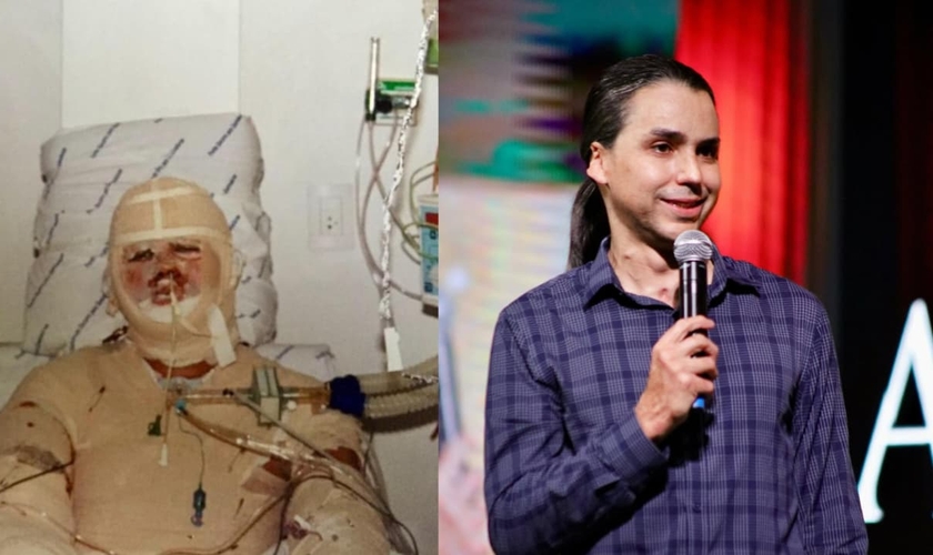 O pastor David Augusto sofreu um grave acidente de carro. (Foto: Instagram/ David Augusto).