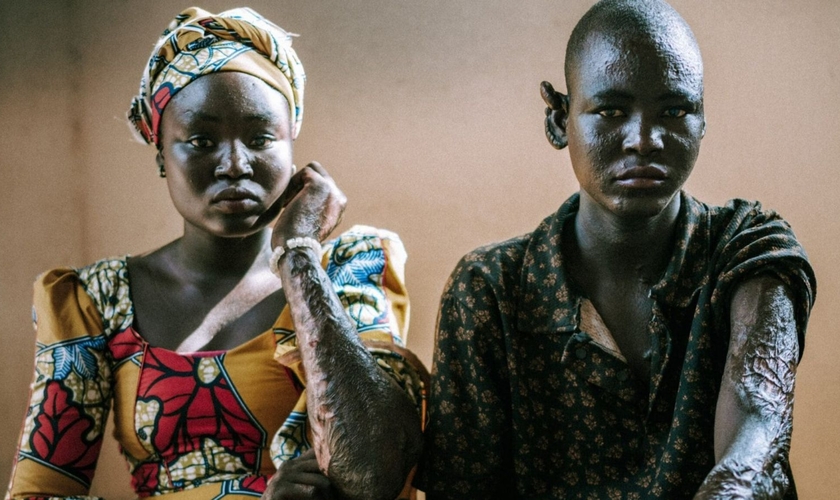 Nancy e Philemon. (Foto: Reprodução/Global Christian Relief)