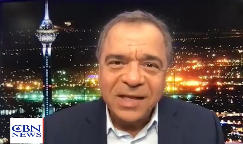 Reza Safa testemunha seu encontro com Deus. (Captura de tela / CBN News)