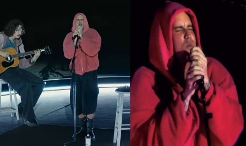 O cantor adorou a Deus com “GLORY VOICE MEMO". (Foto: Reprodução/YouTube/Emanuel Roro/Reprodução/Instagram/toricaro).