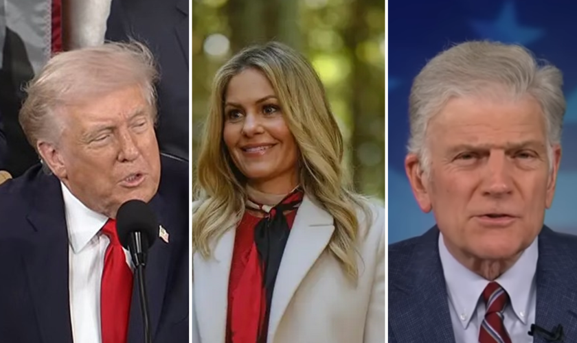Trump, Candace C. Bure e Franklin Graham estão entre os que farão a leitura pública da Bíblia. (Fotos: Casa Branca / Great American Media / AEBG)