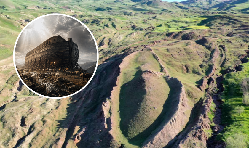 Novas varreduras GPR no sítio de Ron Wyatt reacendem o debate sobre a Arca de Noé. (Foto: Noah's Ark Scans)