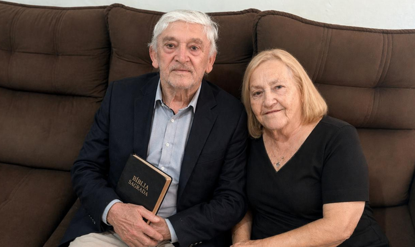 Pr. Inácio Bento e sua esposa, Dirce, celebram 56 anos de casados. (Foto: Arquivo pessoal)