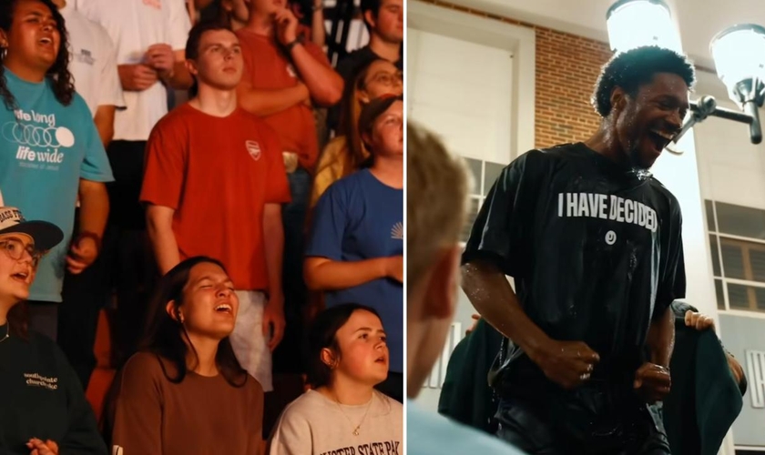 Os jovens foram atraídos por Jesus. (Foto: Reprodução/Instagram/UniteUS)