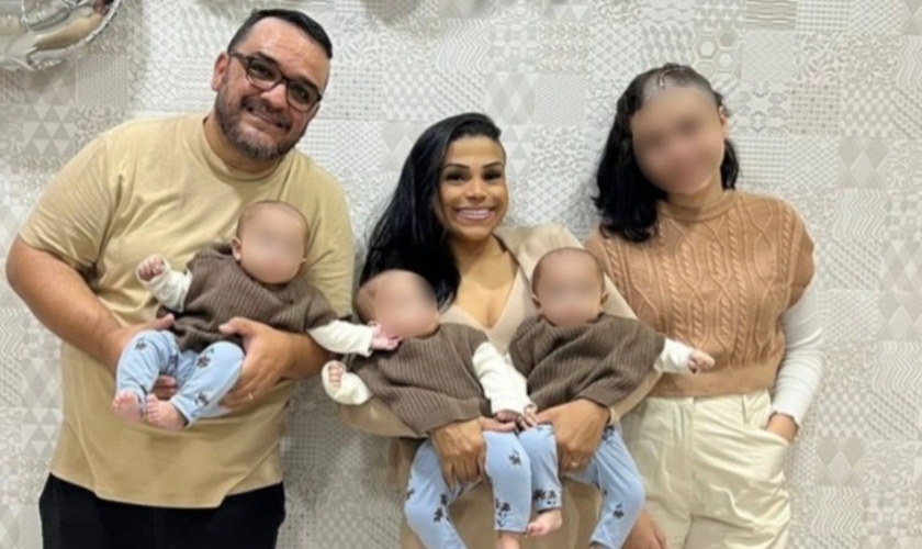 Juliana Alves recebeu um milagre e teve trigêmeas. (Foto: Instagram/Juliana Alves).