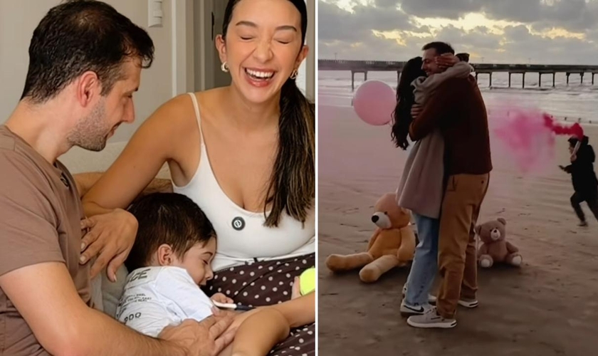 Noah com a família. (Foto: Reprodução/Instagram/Tamara de Freitas)
