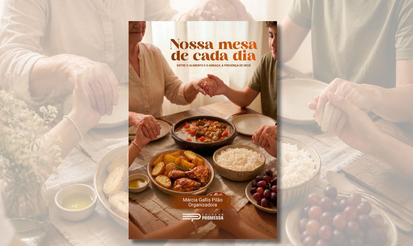 Livro une receitas, fé e memórias afetivas em torno da comunhão à mesa. (Foto: Divulgação)