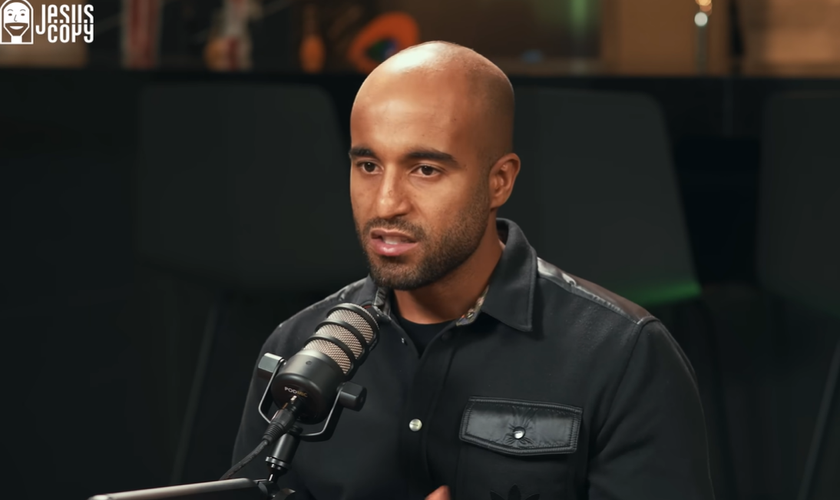Lucas Moura. (Foto: Reprodução/YouTube/JesusCopy)