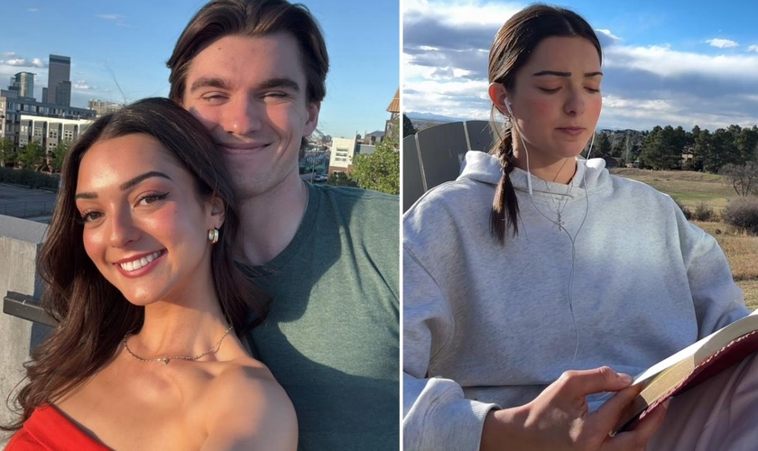 Audrey e Barrett. (Foto: Reprodução/Instagram/Audrey Hollmann)