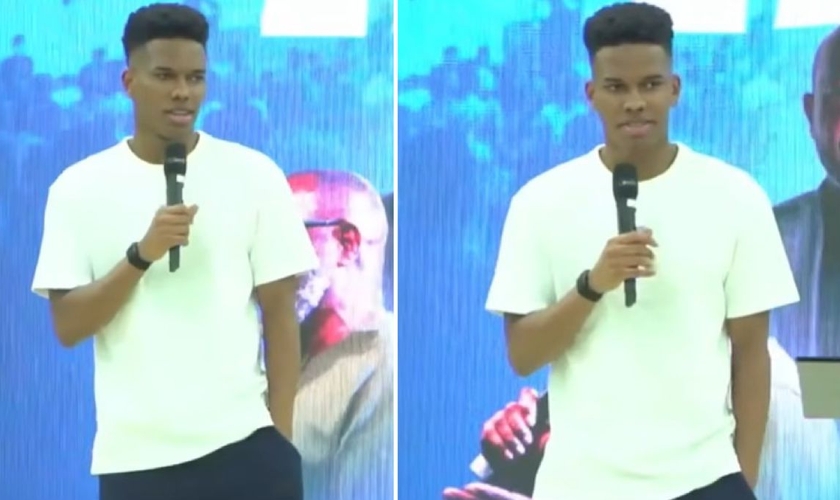 Estevão Willian. (Foto: Reprodução/Instagram/Igreja Visão Do Evangelho)