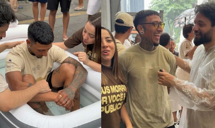 José foi tocado por Deus. (Foto: Reprodução/Instagram/Allan Machado).