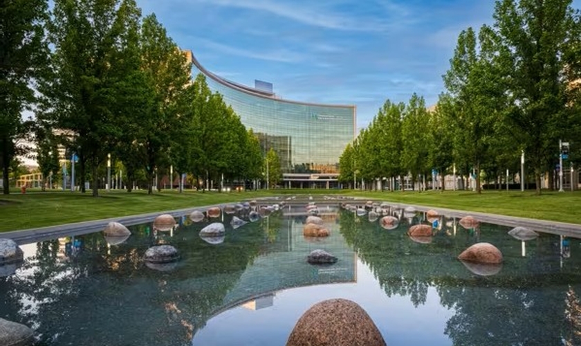 Campus da Cleveland Clinic, um dos maiores sistemas de saúde dos EUA. (Foto: Cleveland Clinic)