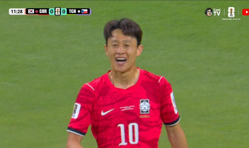 Lee Jae-Sung. (Foto: Reprodução/YouTube/CazéTV).