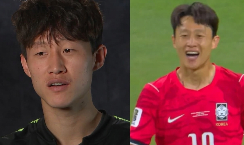 Lee Jae-Sung. (Foto: Reprodução/YouTube/FIFA/Reprodução/YouTube/CazéTV).