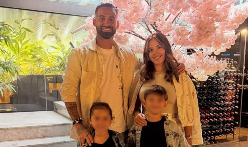 A família de Lucas Trejo. (Foto: Reprodução/Instagram/Lucas Trejo)