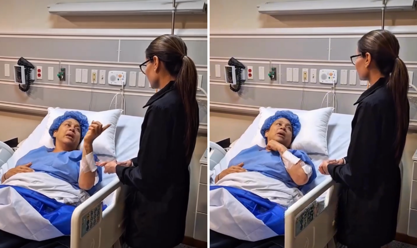 Sobrevivente do terremoto na Venezuela relata em hospital como sobreviveu após ficar presa sob os escombros. (Captura de tela/Instagram/graciasdiostv)