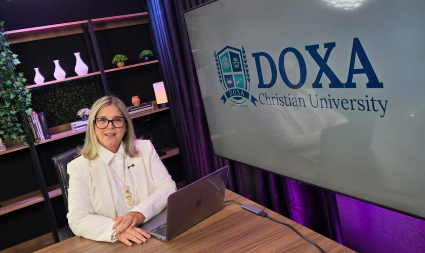 Marisa Lobo na Doxa Christian University, onde coordenará a pós-graduação em Psicologia Cristã voltada ao público de língua portuguesa. (Foto: arquivo pessoal)