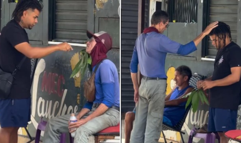 Jeremias Santos foi evangelizado pelo cristão. (Foto: Reprodução/Instagram/jere085_).