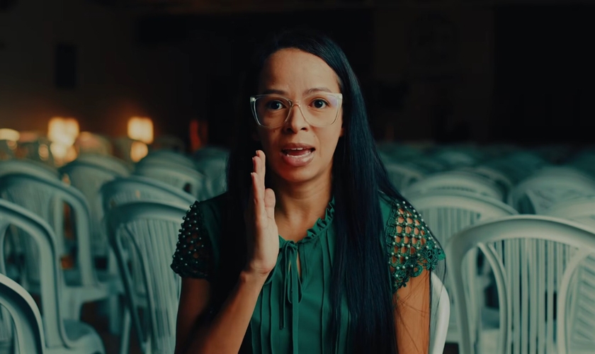 Jany Lima. (Foto: Reprodução/YouTube/Poder de Deus).
