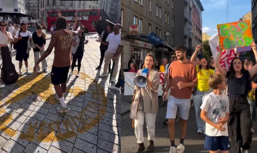 Os evangelistas estão pregando em mais de 37 cidades da Europa. (Foto: Reprodução/Instagram/Awakening Europe).