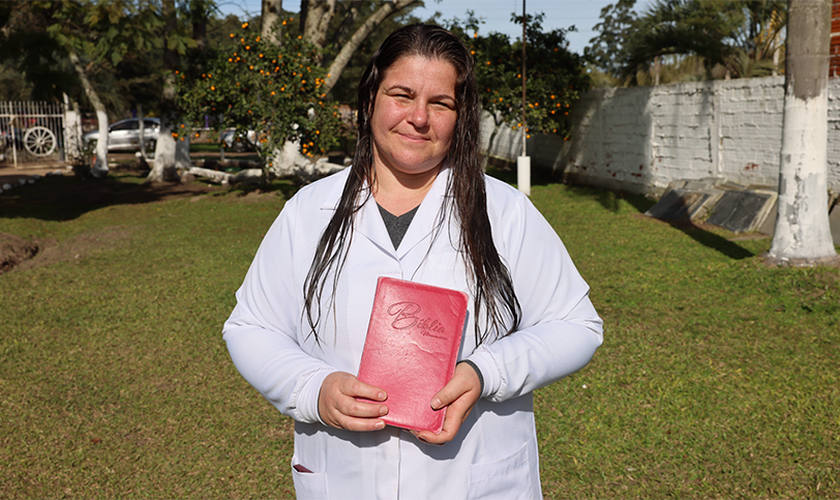 Bianca Ferraz. (Foto: Reprodução/Ronaldo Vicente/Notícias Adventistas)