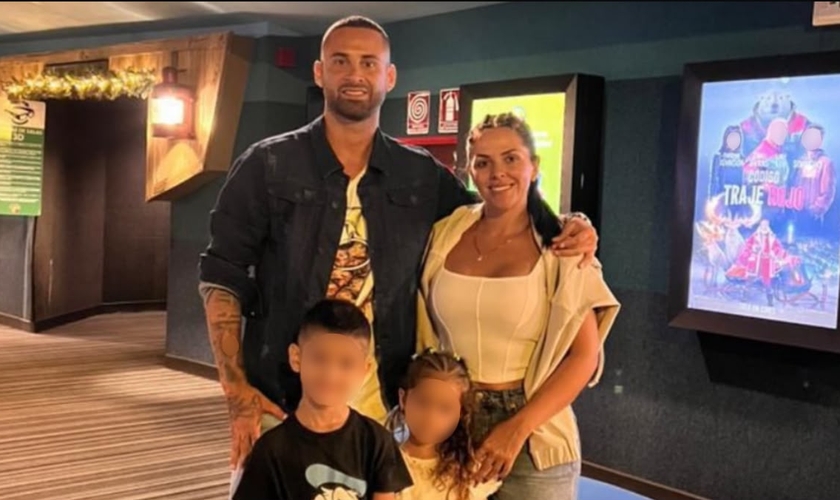 Lucas Trejo e a família. (Foto: Reprodução/Instagram/Lucas Trejo)