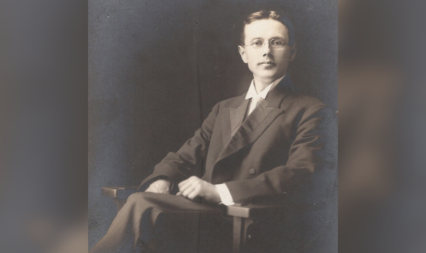 Friedrich Matschulat, pastor batista e uma das primeiras referências ao batismo no Espírito Santo com línguas no Brasil. (Foto: FamilySearch)
