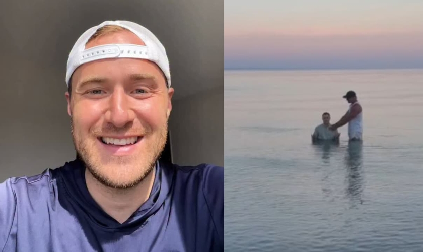 Mike Posner foi batizado recentemente. (Foto: Reprodução/Instagram/Mike Posner).