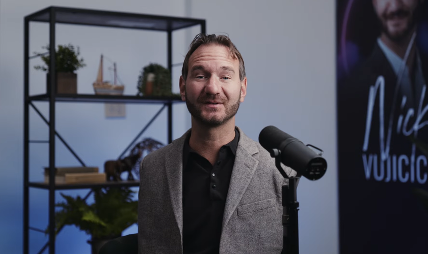 Nick Vujicic. (Foto: Reprodução/YouTube/Nick Vujicic Official Channel)