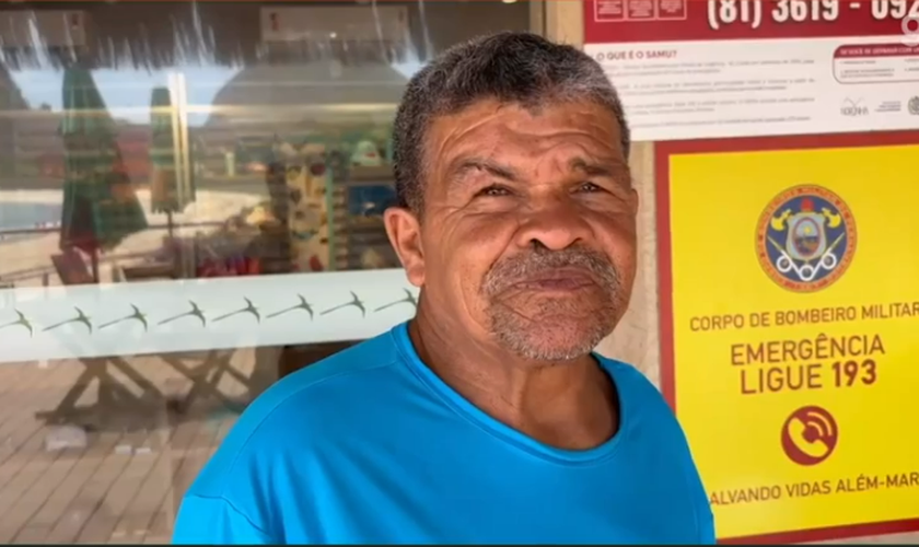 Cláudio Roberto Gomes, conhecido como Seu Jubileu. (Foto: Reprodução/g1)