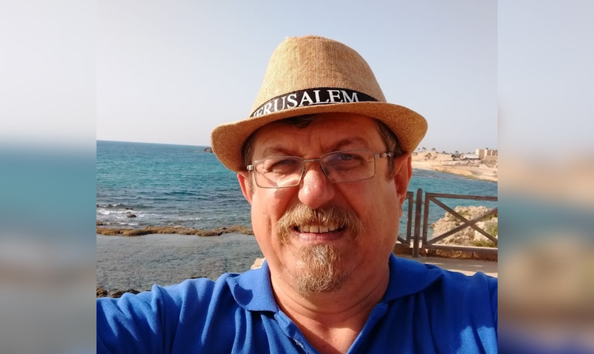 Luiz Sayão em Israel. (Foto: Arquivo pessoal)