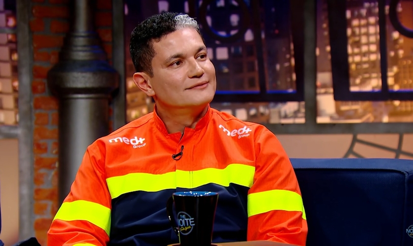 Victor Reis. (Foto: Reprodução/YouTube/Danilo Gentili).