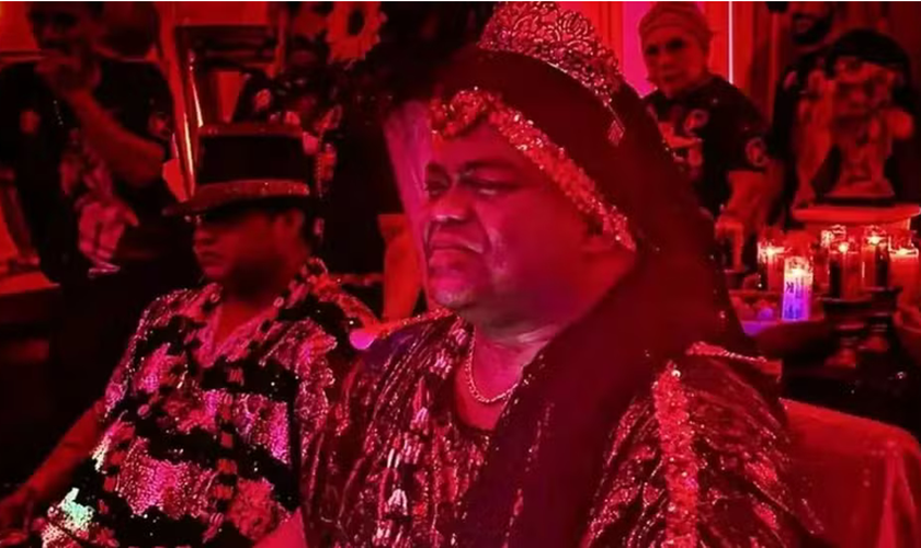 Luciano Victor Melo, conhecido como Bruxo Paulo Padilha, fundador de ‘igreja’ de Lúcifer no Ceará. (Foto: Arquivo pessoal)