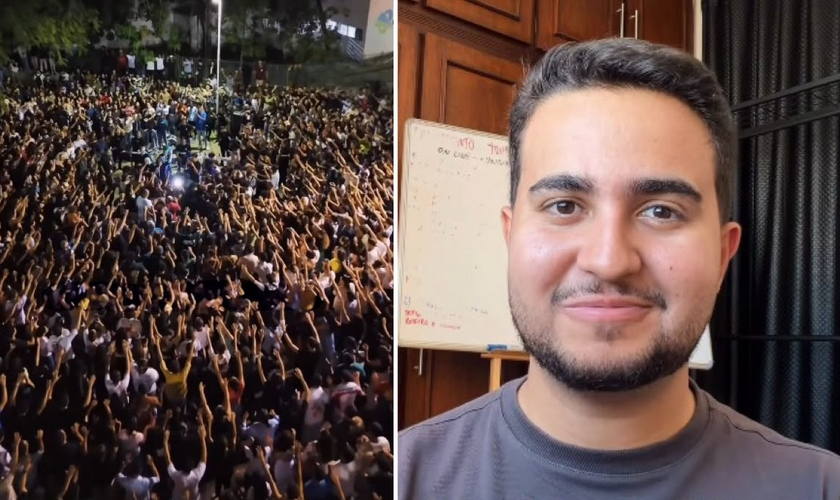 Lucas Teodoro testemunhou os frutos da missão Aviva Universitário em diferentes nações. (Foto: Reprodução/Instagram/Lucas Teodoro)