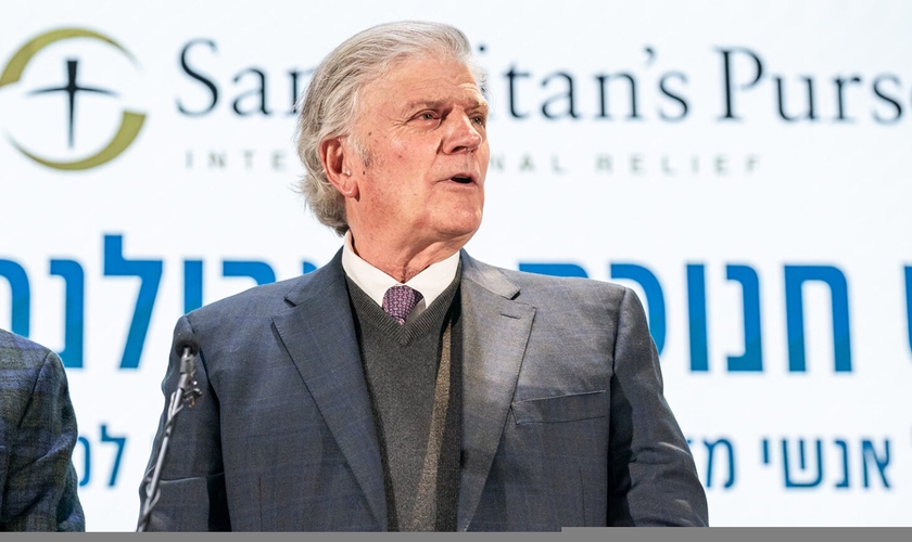 O evangelista e presidente da Samaritan’s Purse, Franklin Graham. (Foto: Samaritan’s Purse)