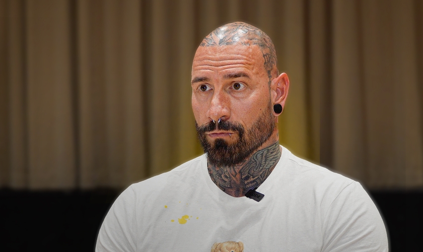 Andrej Hribersek contou ao Guiame como foi transformado por Jesus. (Foto: Guiame).
