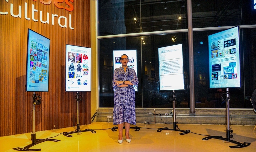 Anelise Fróes, doutora em Antropologia Social e uma das autoras da plataforma “Decodificando o Antissemitismo”. (Foto: Flávio Mello)