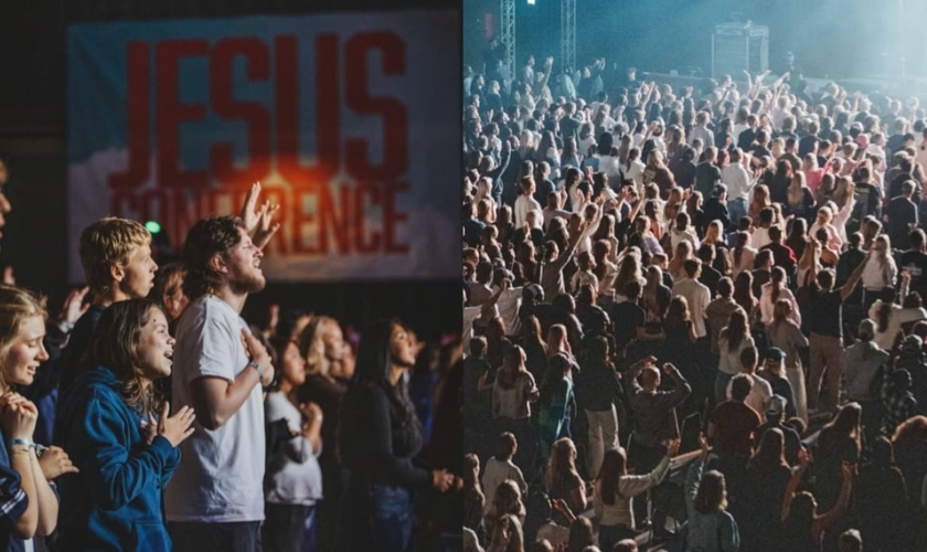 Muitos jovens se converteram através do evangelismo na internet. (Foto: Instagram/jesusconference).