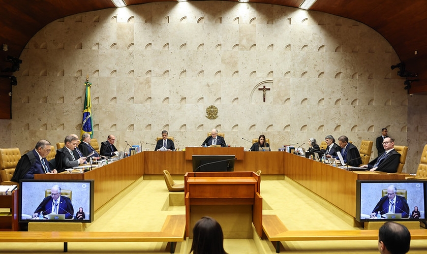Ministros durante sessão plenária extraordinária do Supremo Tribunal Federal (STF), realizada em 15 de setembro de 2026. (Foto: Rosinei Coutinho/STF)