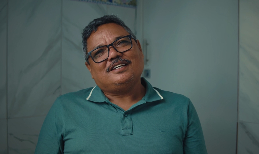 Hoje Marcos serve como pastor em João Pessoa. (Foto: Reprodução/YouTube/Poder de Deus).