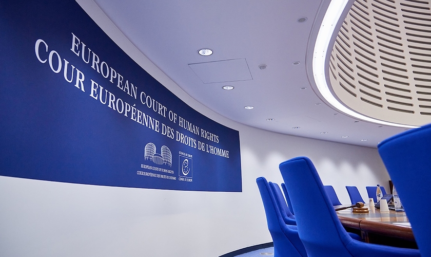 Sala principal do Tribunal Europeu dos Direitos Humanos em Estrasburgo. (Foto: CEDH)